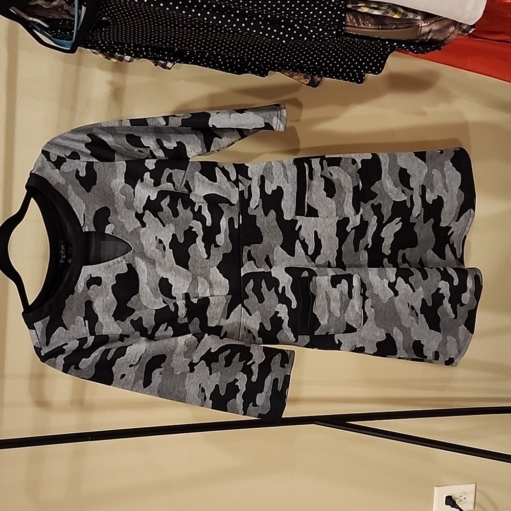 Black and gray camo dress by Papillon size med